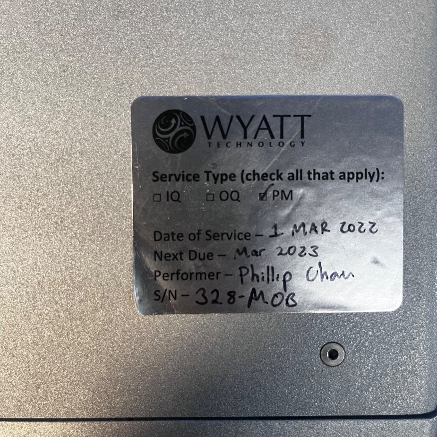 Wyatt Mobius DLS Zeta Potential Analyzer Photometer With Atlas Dynamics Software
