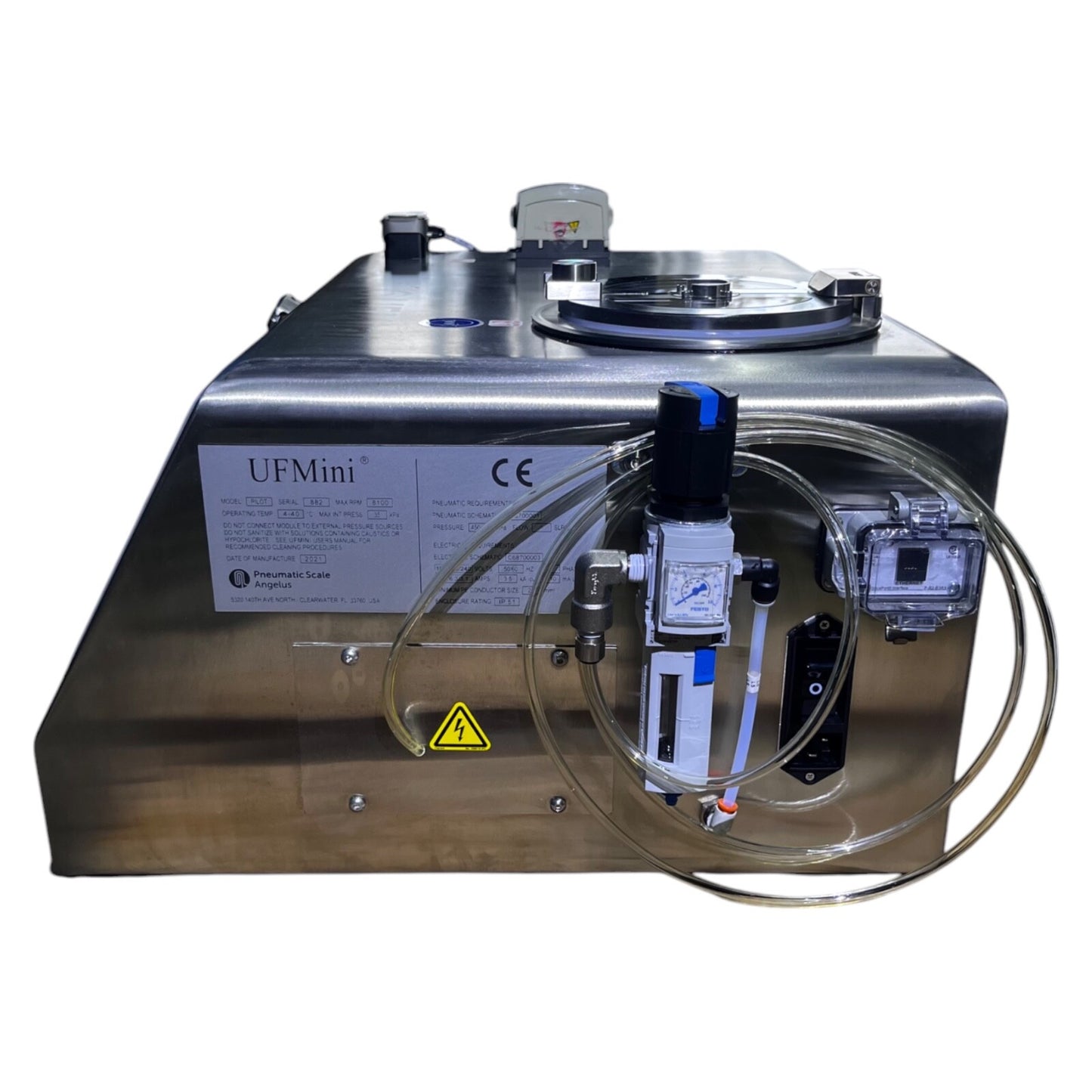 Carr Biosystems UFMini Pilot Single-Use Centrifuge WARRANTY