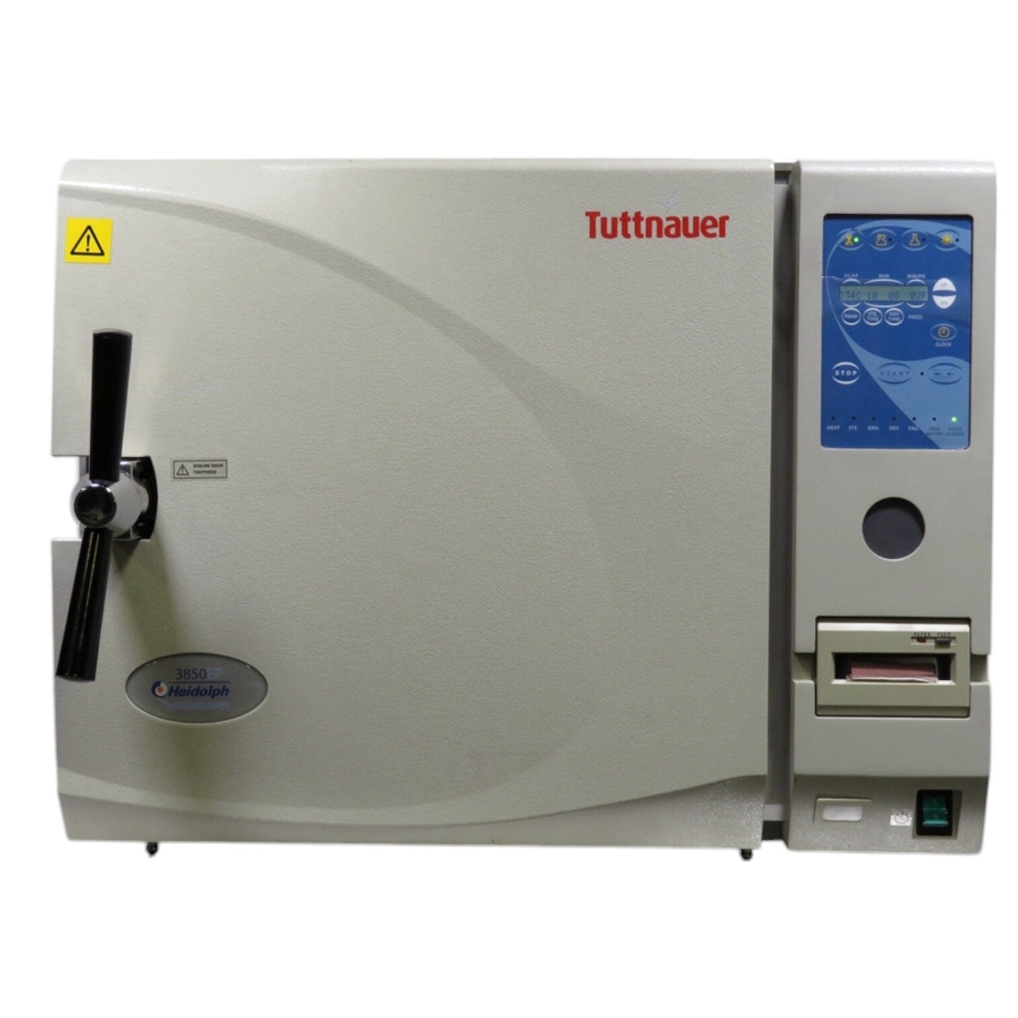 Heidolph Tuttnauer 3850ep Lab Autoclave Sterilizer 230V - WARRANTY