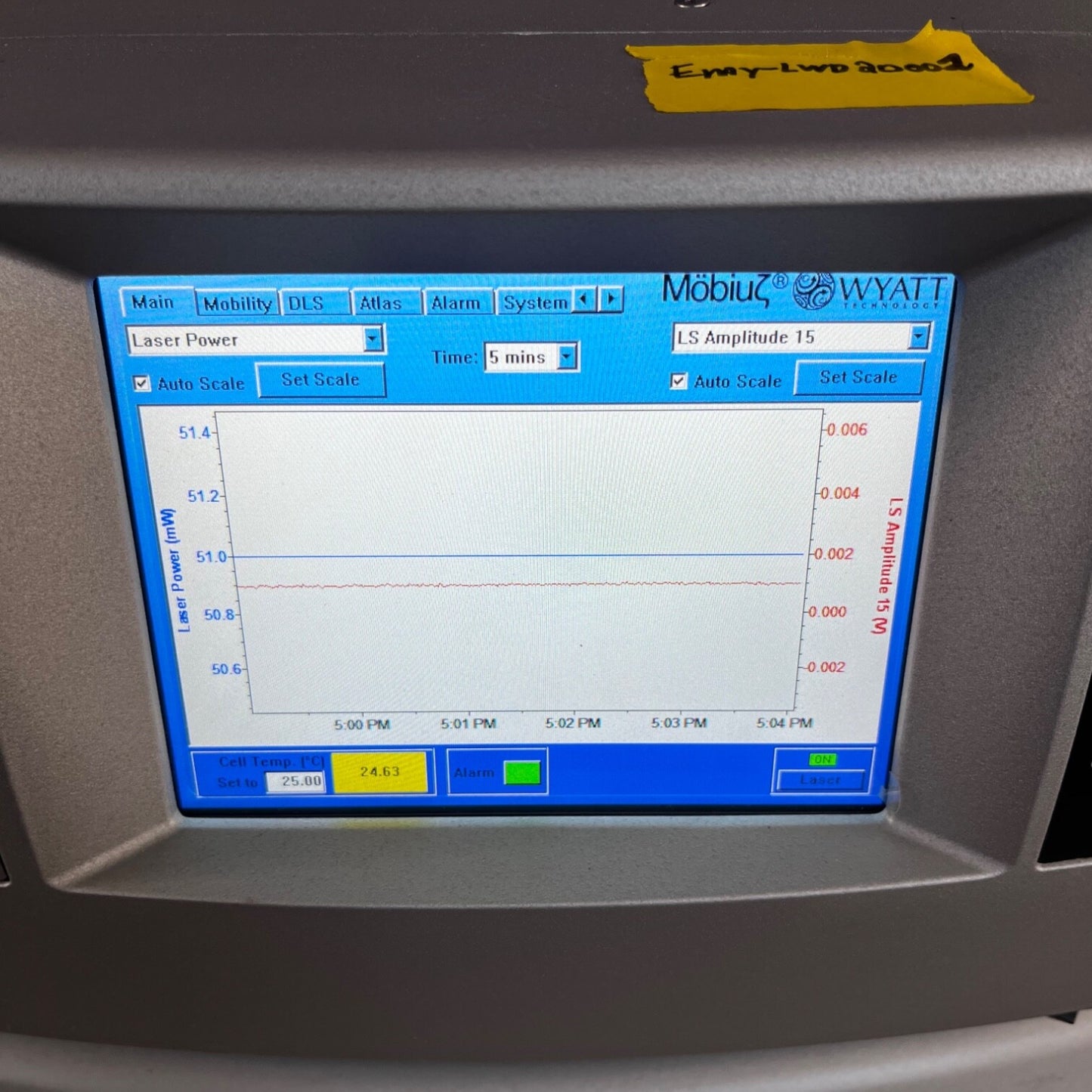 Wyatt Mobius DLS Zeta Potential Analyzer Photometer With Atlas Dynamics Software