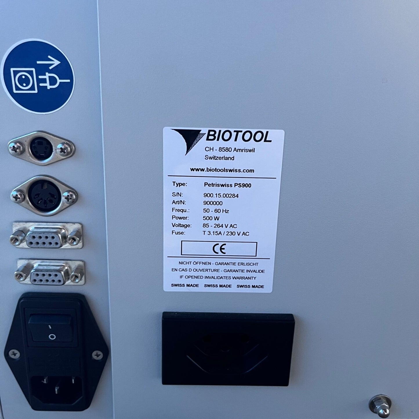 Neutec Biotool Petriswiss PS900 Automated Petri Swiss Dish Filling System 2018