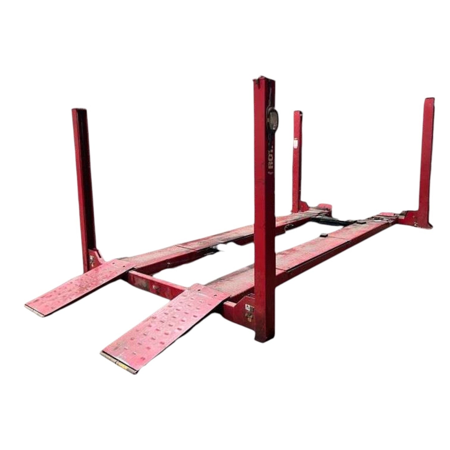 Rotary Lift ARO14N102Y 14000 lb Four Post Open Front Alignment Rack 215" WB