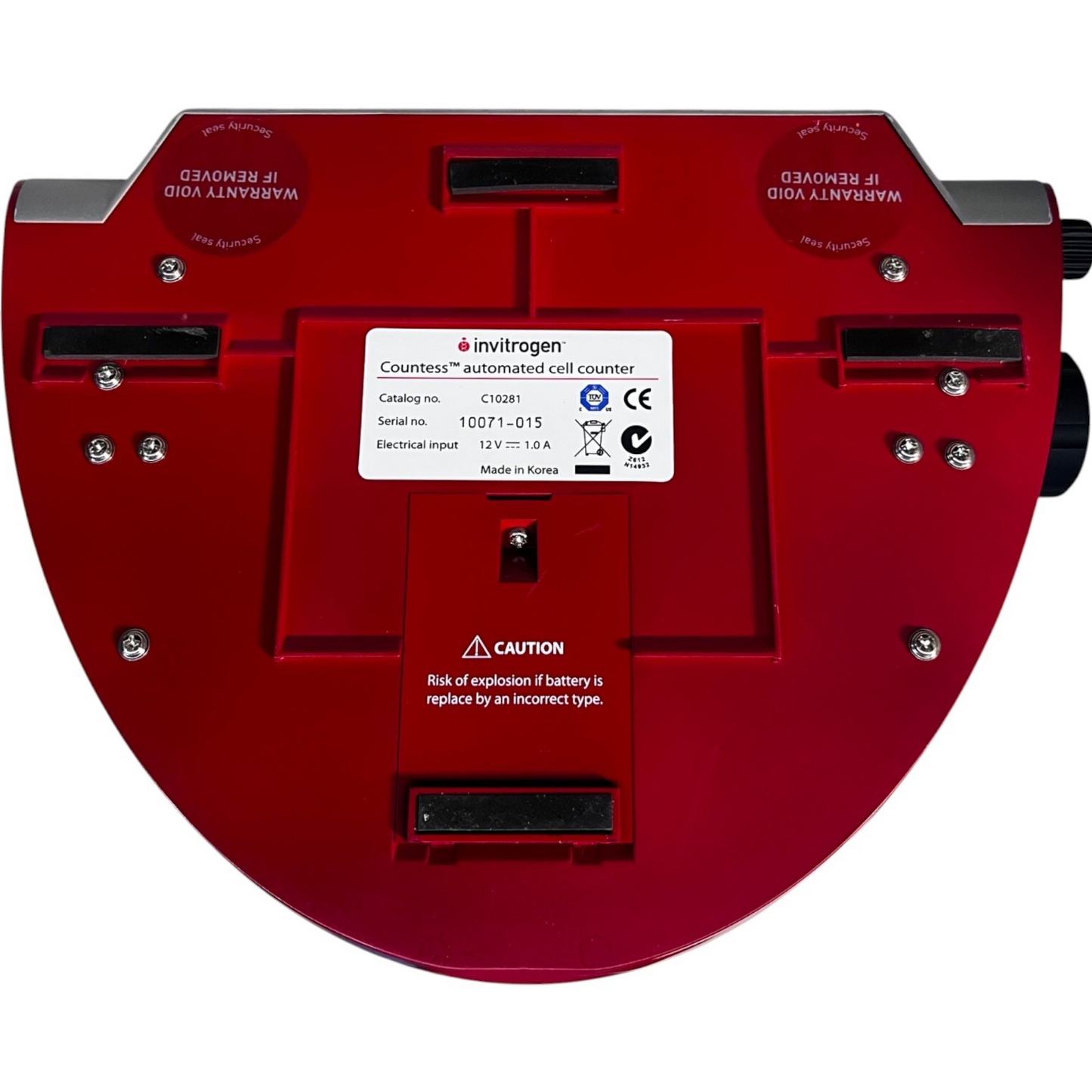 Invitrogen C10281 Countess Automated Cell Counter NO POWER CORD WARRANTY