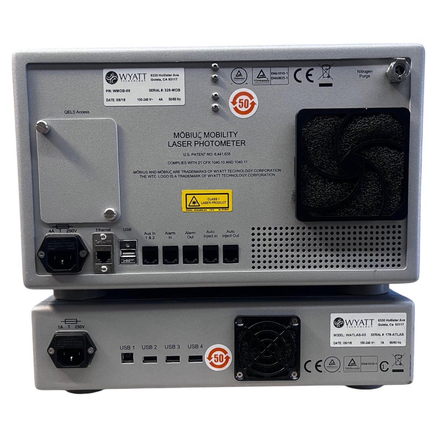 Wyatt Mobius DLS Zeta Potential Analyzer Photometer With Atlas Dynamics Software