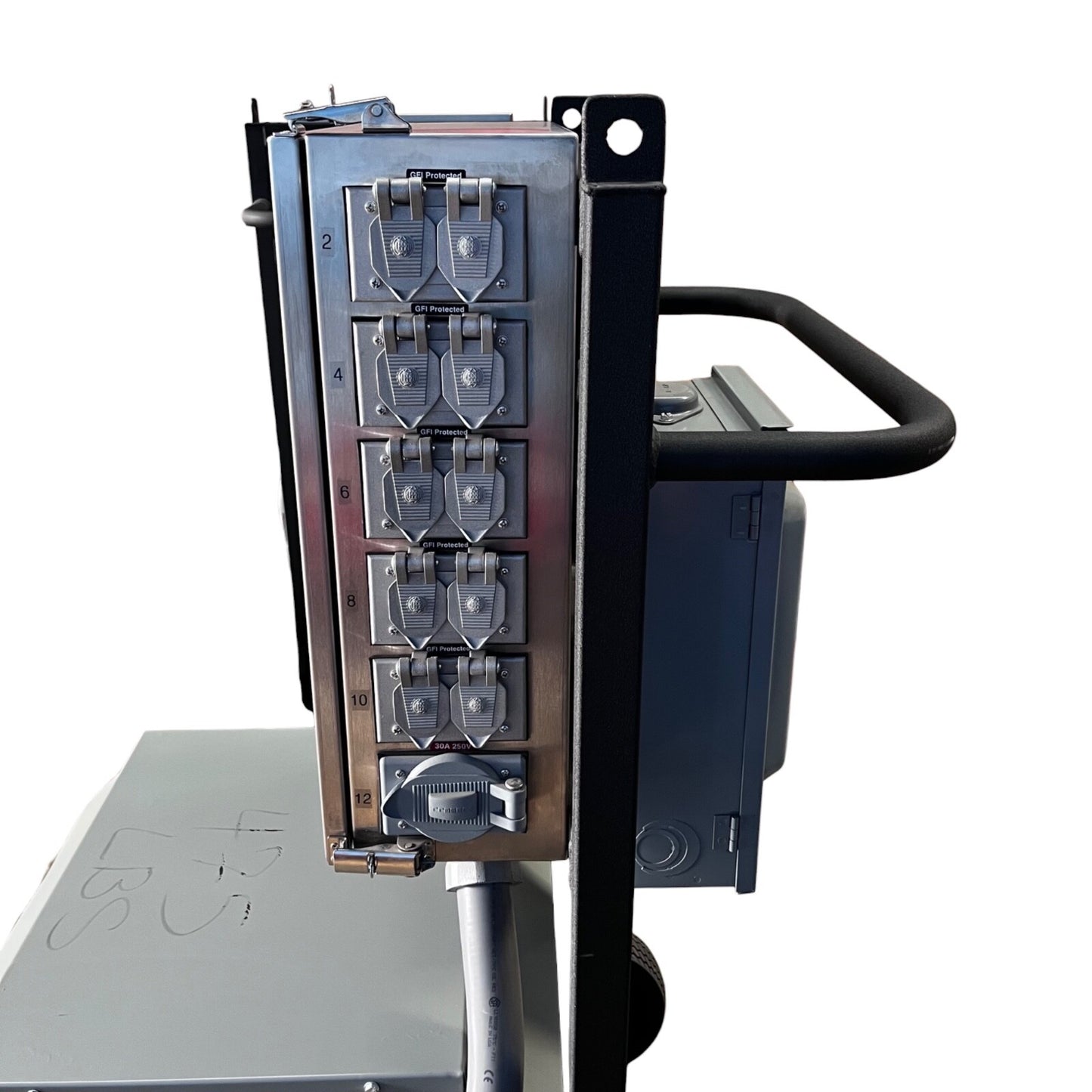 CEP Power Distribution Cart 6210PDC30-2 480V 60A Primary 120/208V 100A Secondary