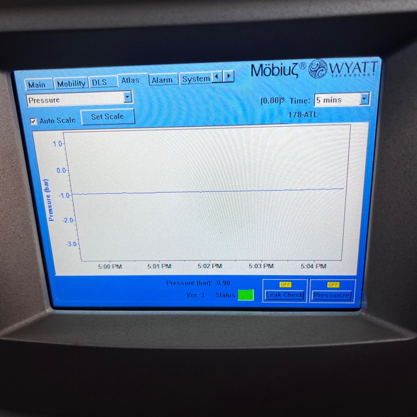 Wyatt Mobius DLS Zeta Potential Analyzer Photometer With Atlas Dynamics Software
