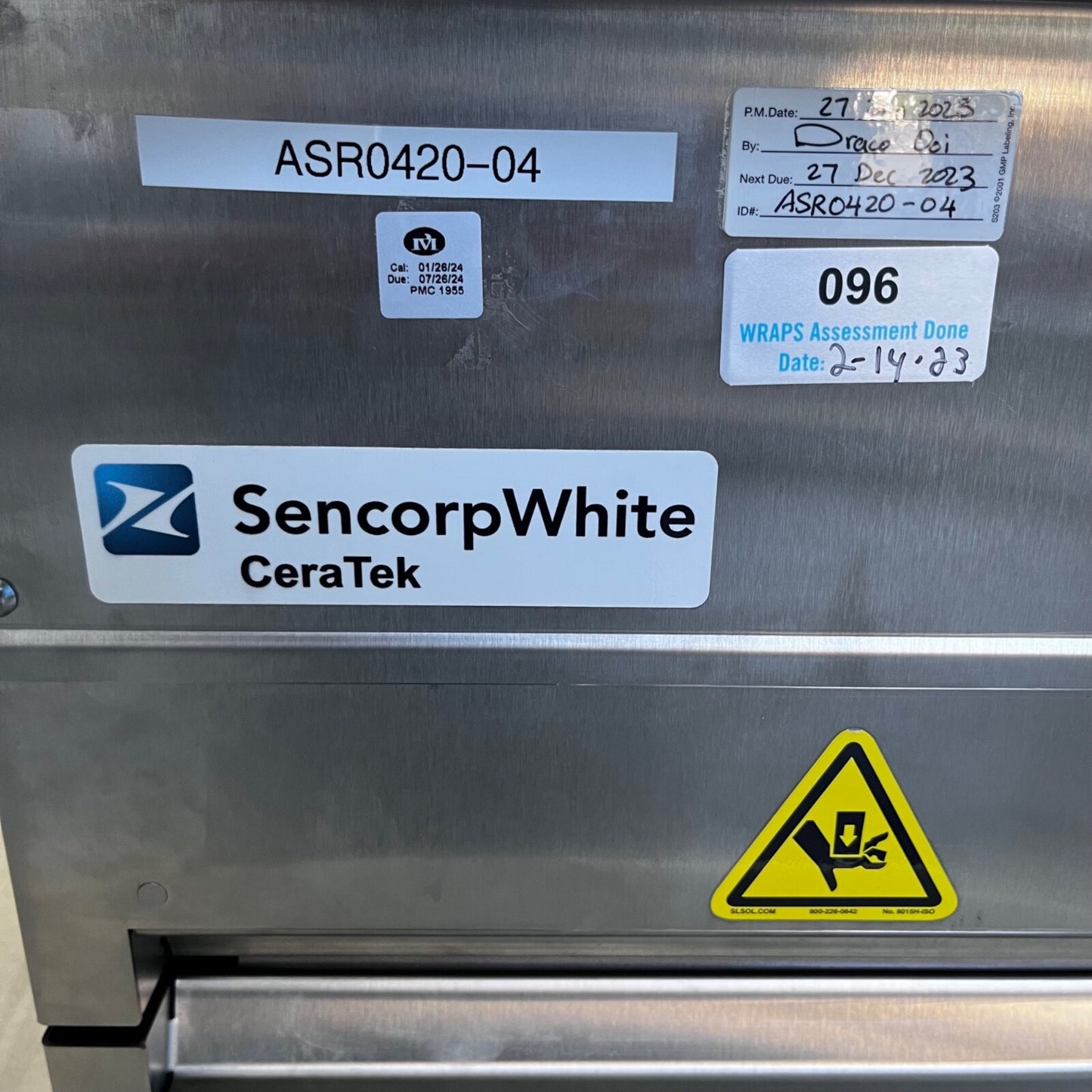 2021 Sencorp CeraTek 24-as/2 Medical Pouch Heat Sealer 24" WARRANTY