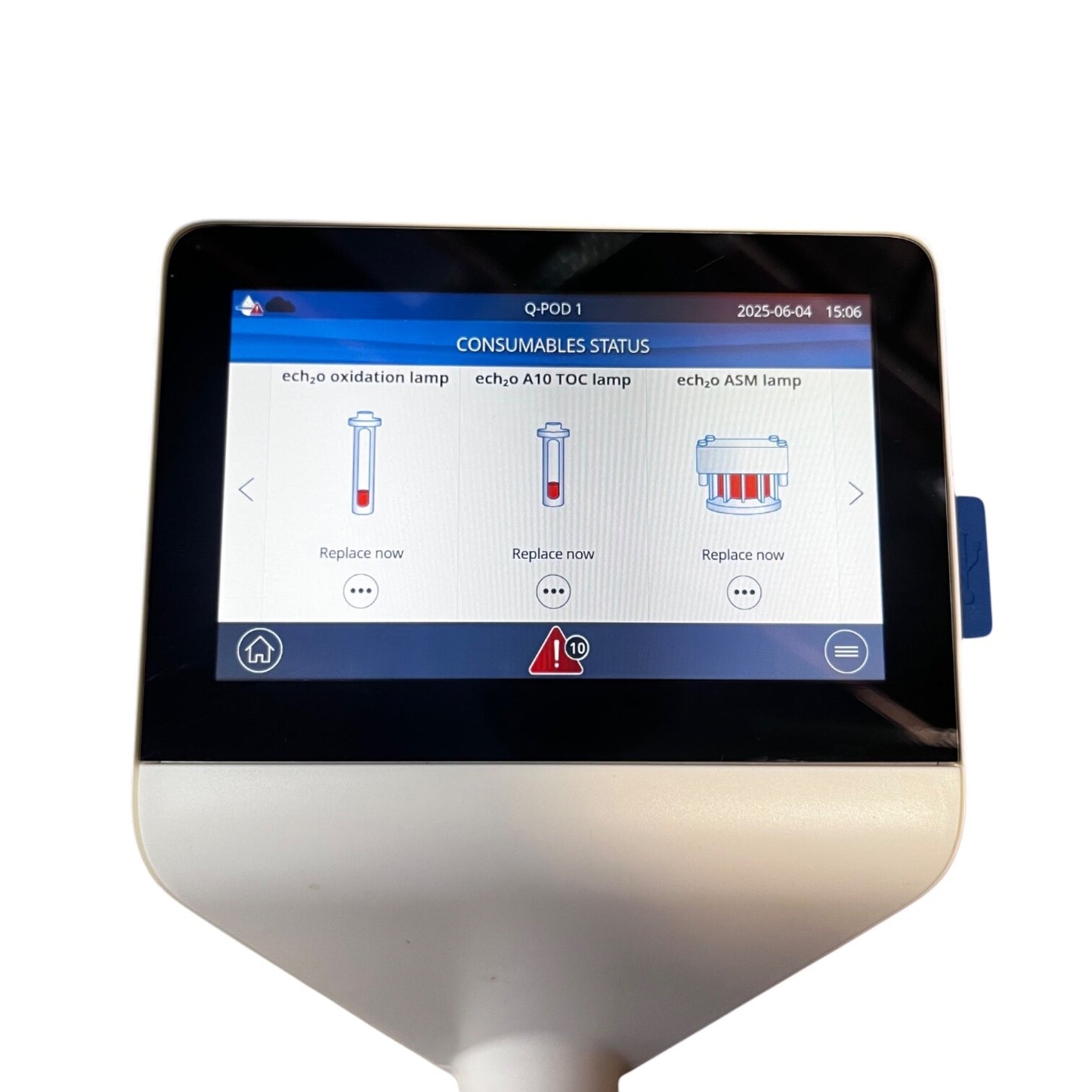 Millipore Milli-Q IQ 7005 Water Purification System / 50L Tank & Q-Pod Dispenser