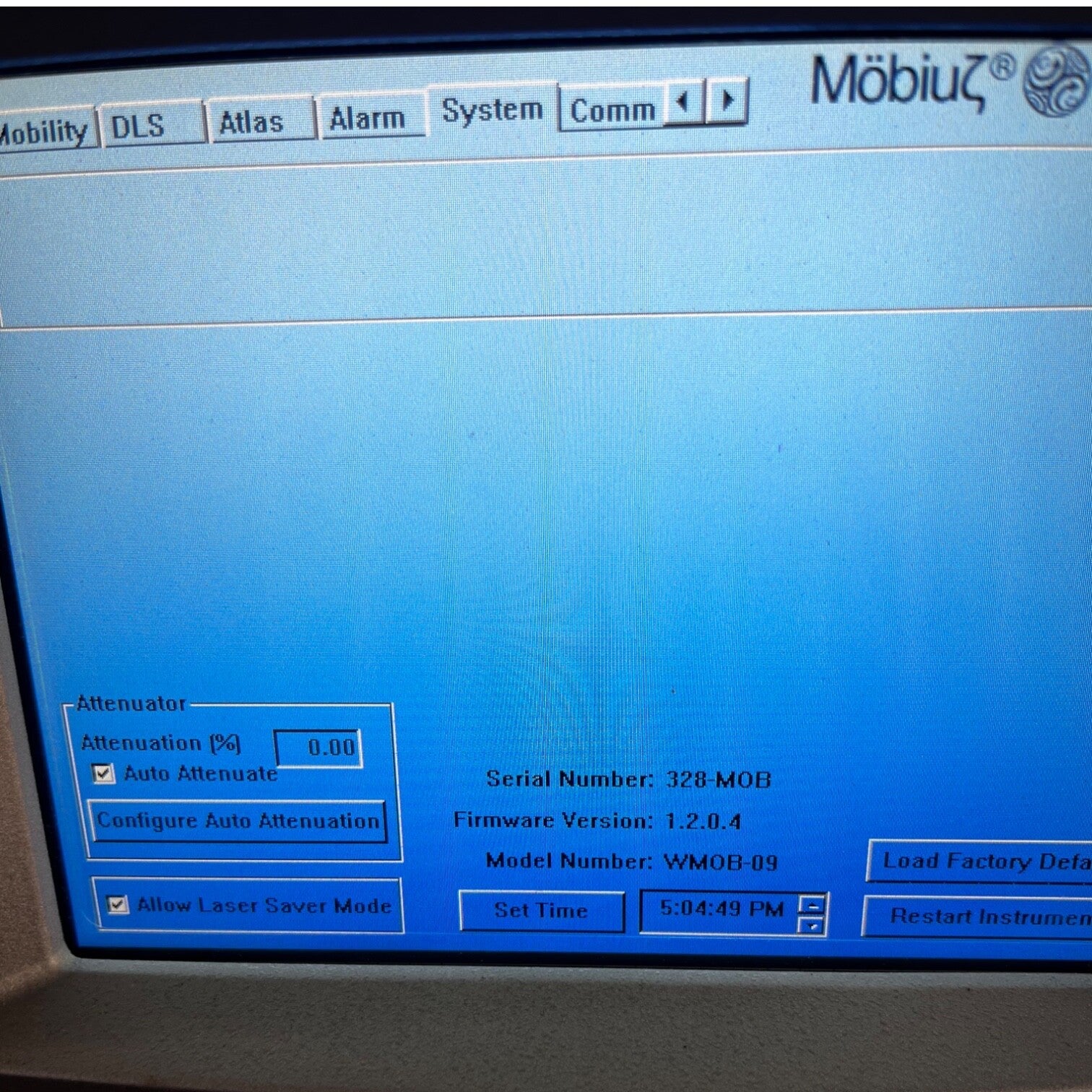 Wyatt Mobius DLS Zeta Potential Analyzer Photometer With Atlas Dynamics Software