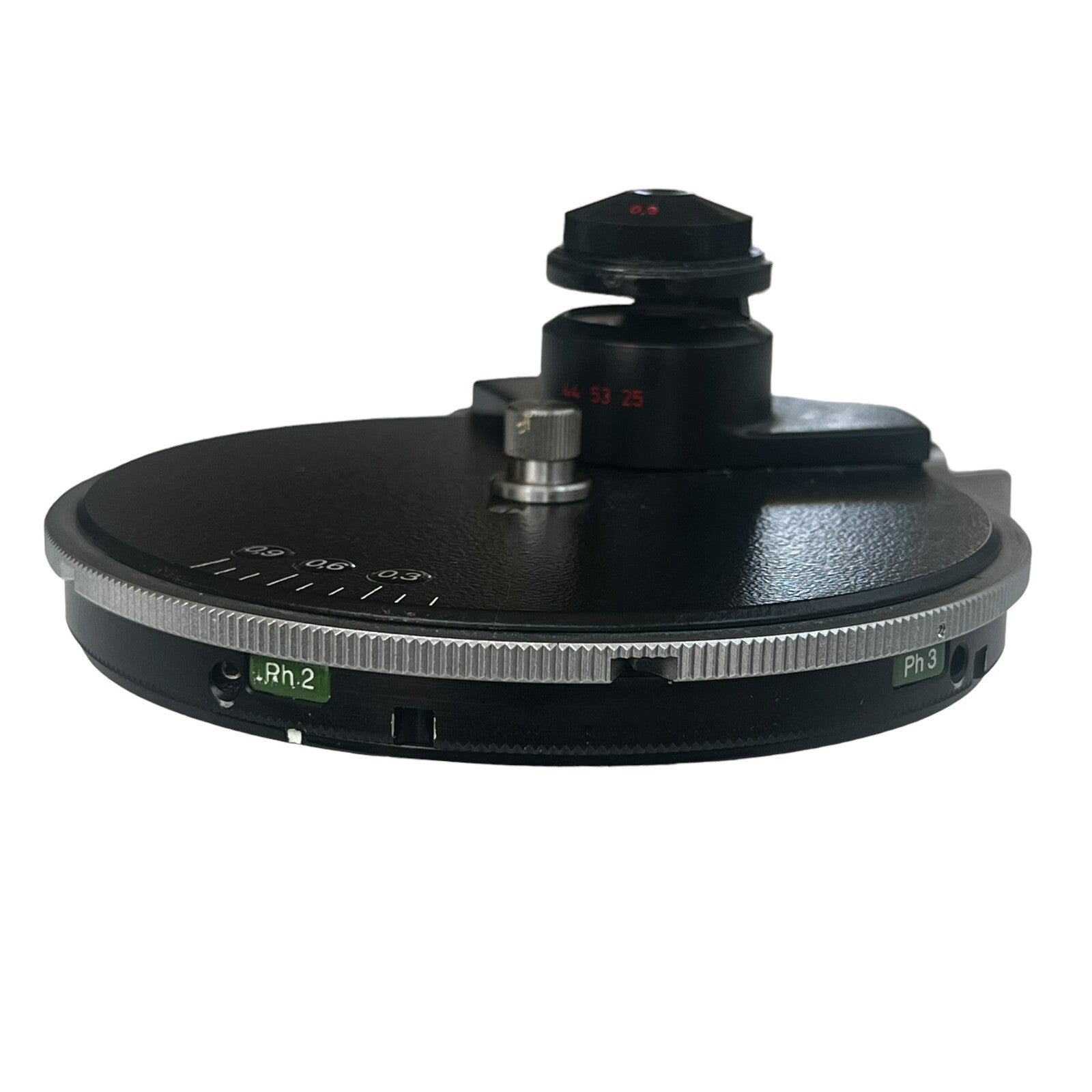 Carl Zeiss 0.9 Phase Contrast Microscope Condenser  Ph2 Ph3 445366 445325