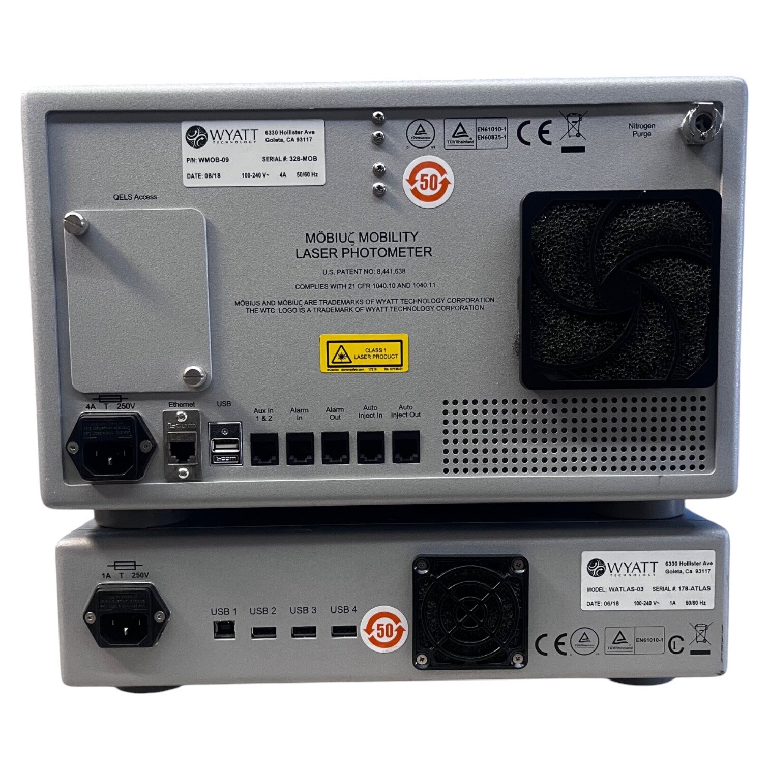 Wyatt Mobius DLS Zeta Potential Analyzer Photometer With Atlas Dynamics Software