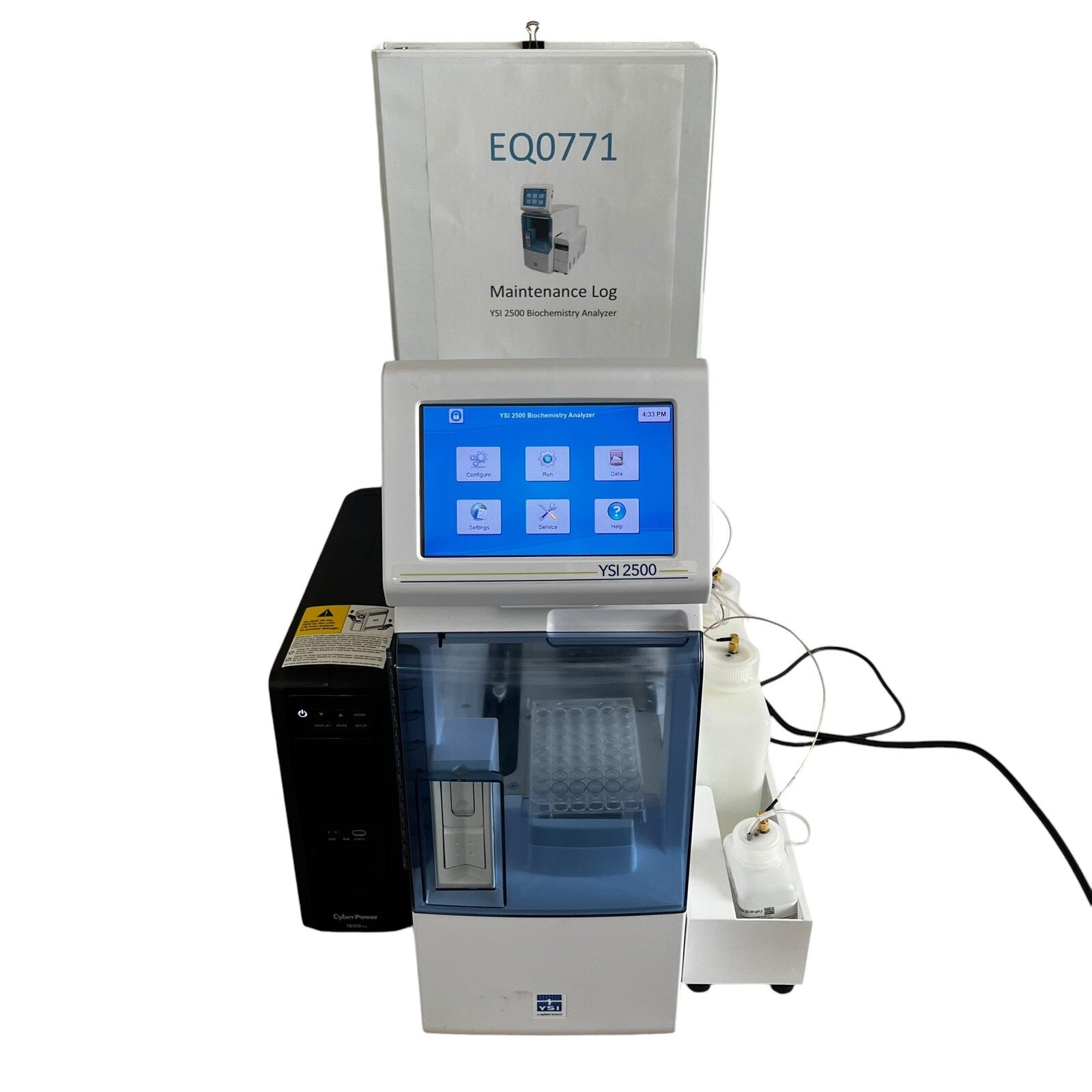 YSI 2500 Biochemistry Analyzer | MFG: 2020 | Maintenance Logs + Battery Backup