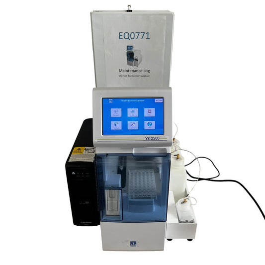 YSI 2500 Biochemistry Analyzer | MFG: 2020 | Maintenance Logs + Battery Backup